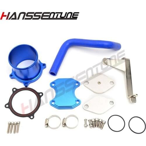 EGR Cooler Kit & Throttle Valve Delete Kit For Dodge Ram 2500 3500 4500 5500 Cummins Turbo Diesel 6.7L 2007-2009