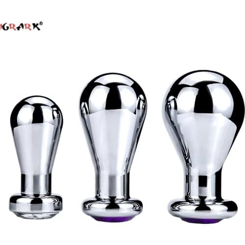 Metal Anal Butt Plug Buttplug Prostate Extreme Anal Extender Massage Bdsm Sex Toys for Adults Supplies Men Women