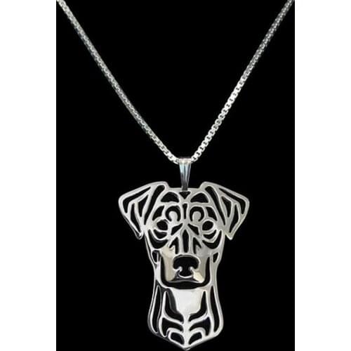 Fashion Jewelry Metal German Pinscher Dog Necklaces Lovers' Alloy Animal Pendant Necklaces Drop Shipping