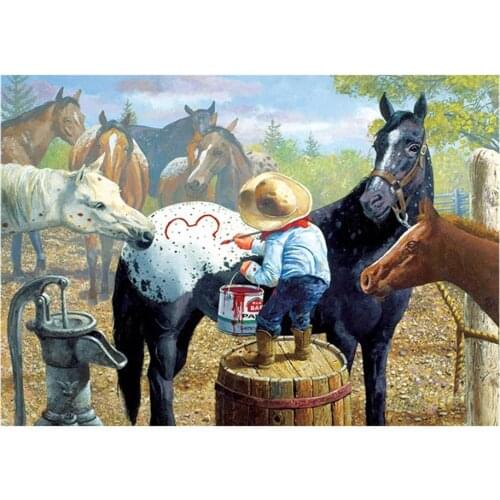 5D Diamond Painting Suite Diamond Embroidery Cartoon Animal Mosaic Painting Decoration Home Decoration