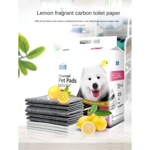 Dog diapers 100 tablets s deodorizing thick absorbent diapers cat diapers Teddy urine not wet pet supplies