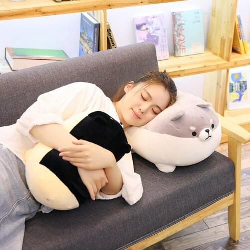 Pillow Cartoon Cute Shiba Shape Soft Toys Anime Plush Stuffed Soft Doll Christmas Xmas Gift B88