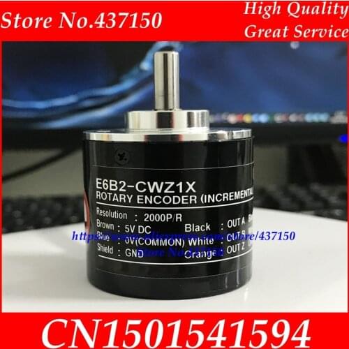 Rotary encoder E6B2-CWZ1X 2500P/R all P/R is in stock