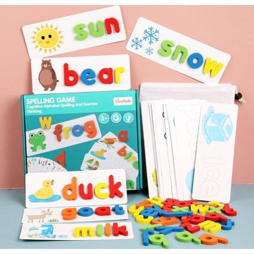 Teaching Aids English Alphabet Learning Educational Toys Game Kids 26 English Alphabet Recognition Toys