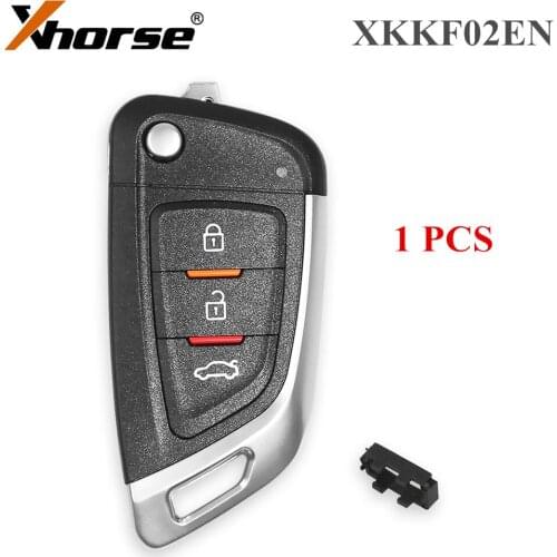XHORSE XKKF02EN Universal Remote Car Key with 3 Buttons for VVDI Key Tool (English Version)