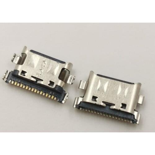 100Pcs USB Charger Charging Dock Port Connector For Samsung Galaxy A20 A205 A30 A305 A40 A405 A50 A505 A30S A307 A70 A705 Plug