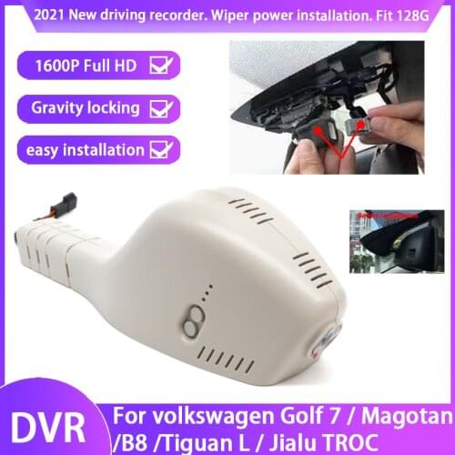 Plug and play Car DVR Wifi Video Recorder Dash Cam Camera For Volkswagen Passat-caddy -jetta /B8/CC/polo sedan / Golf 7 HD 1600P