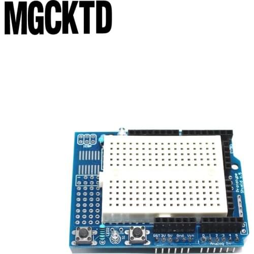 10pcs/lot UNO Proto Shield prototype expansion board with SYB-170 mini breadboard based