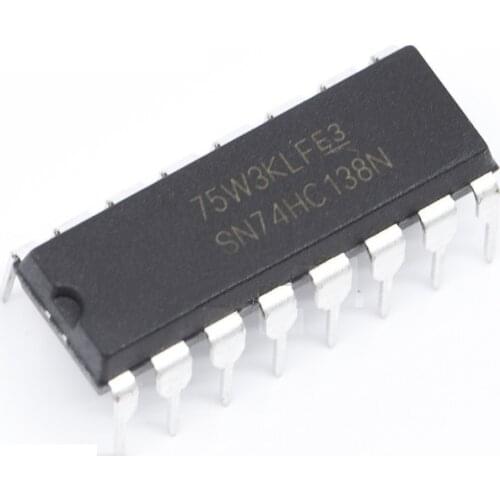 10PCS SN74HC138N DIP16 SN74HC138 DIP 74HC138N 74HC138 DIP-16 new and original IC