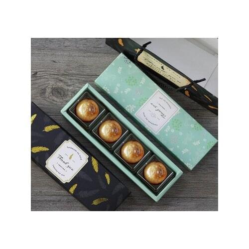 100pcs Cookie Package black Pink Macarons Box, Cake box, Chocolate, Muffin Biscuits Box