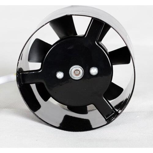 2 Pieces 4" Exhaust Intake Inline Duct Vent Blower Booster Fan Grow Tent