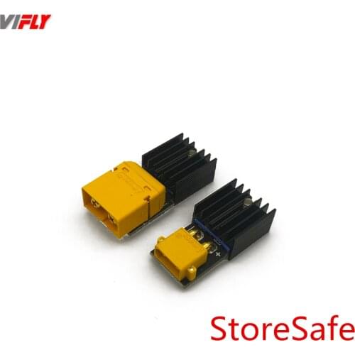 VIFLY StoreSafe Smart Lipo Battery Discharger XT30 XT60 2-6S with Heatsink for RC Model Airplane FPV Racing Drones Batteries
