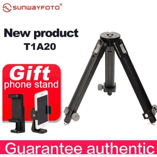 SUNWAYFOTO T1A20 Tripod Aluminum professional camera tripod for dslr Low Level Tripod Ground compatibleTripode RRS