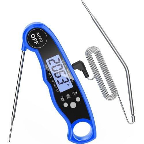 ORIA Food Thermometer Digital Kitchen Thermometer Meat Water Milk Cooking Probe BBQ Electronic Oven Waterproof Kitchen Tools