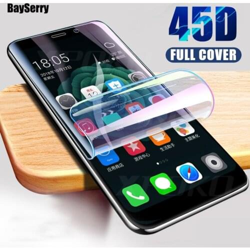 50 Pcs 21D Full Cover Hydrogel Film For Samsung Galaxy Note 20 10 9 Screen Protector For Samsung S21 S20 Ultra S10 S9 S8 Plus 5G