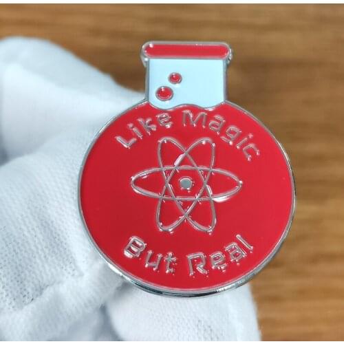 Like Magic But Real Brooch Sure, pulling a rabbit out of a hat is cool and everything but have you studied how electricity works