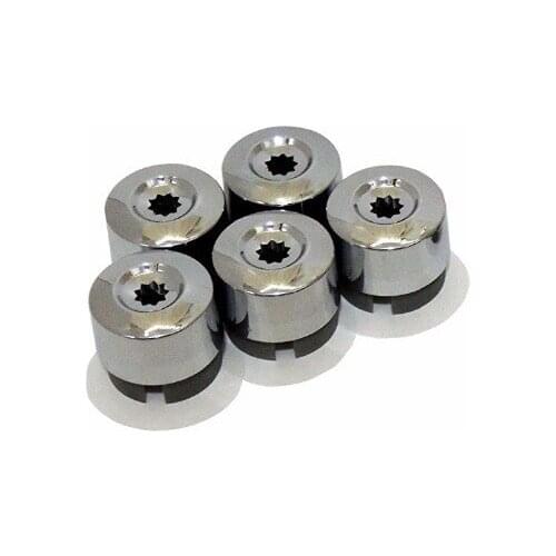 Wheel Lug Bolt Cap 7L6601173A (Set of 5pcs) For Volkswagen Touareg