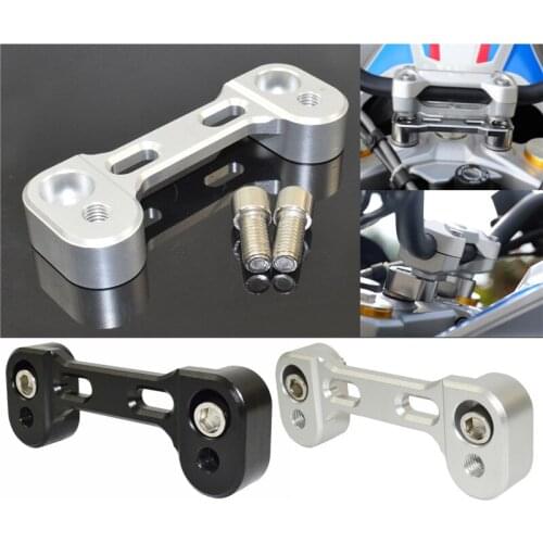 Waase Motorcycle Handlebar Riser Up 20mm Movers Back 17mm Bracket Kit For BMW G310R G310GS G310 R GS 2017 2018 2019
