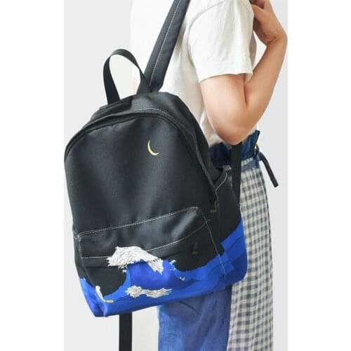 Moon wood Women's Black Bags