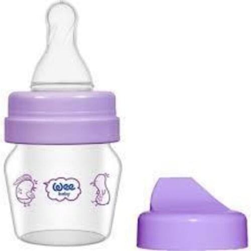 Mini Lapping of Glass Cup Set Purple 30 Ml For Babies Feeding Baby drink