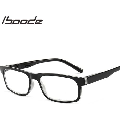 Iboode Unisex Reading Glasses Anti Blue Light Blocking Eyeglasses Anti fatigue Presbyopic Eyewear for Men Women +1.0 1.5 2.0 2.5