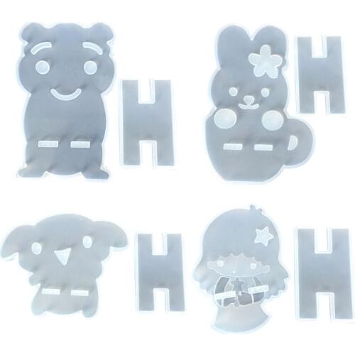 Phone Stand Silicone Resin Mold Phone Holder Craft Casting Mould Epoxy Resin Casting Molds #W0