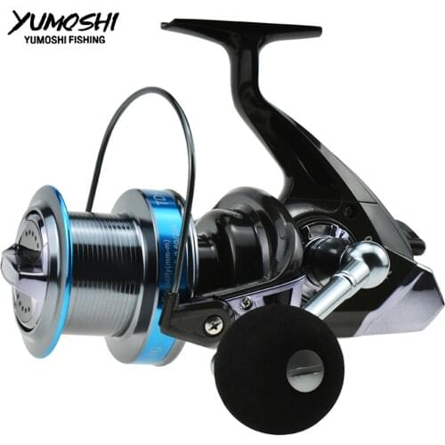 Spinning Fishing reel Long-range round large gapless sea bream reel spinning wheel fishing line sea Fishing Wheel