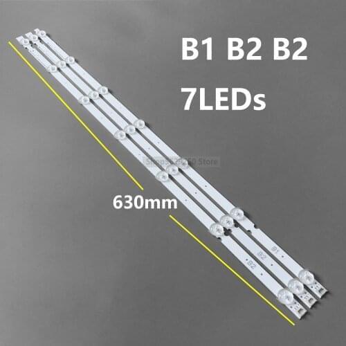 LED Backlight Strip for 32'' ROW2.1 Rev TV AGF78202301 6916L-1437A/1438A LC320DUE-SFR1 32LN575U-ZE 32LN5700-CB 32ln5300 32LN5400