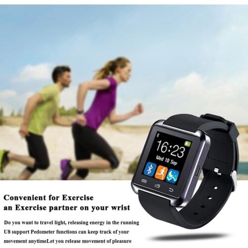 Smart Band Bluetooth Smart Watch U8 Wristwatch Message Notification Smartwatches for Android Watches Iphone Remote Camera
