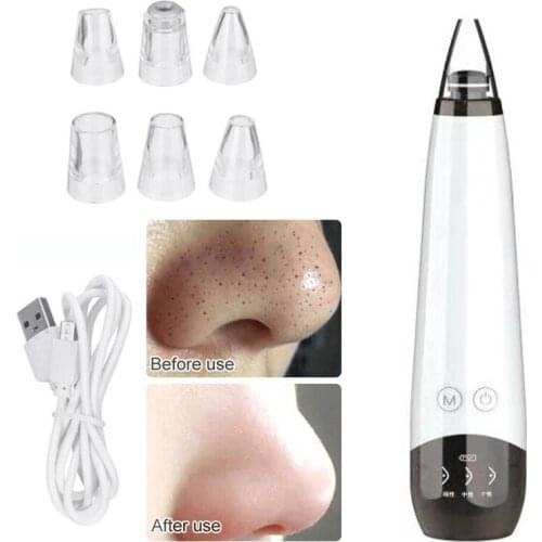 Usb Nose Blackhead Remover Cleaner Deep Pore Acne Pimple Removal Vacuum Suction T Zone Beauty Skin Care Tools