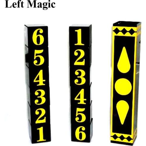 Cuba A Libre (PVC version) Magic Tricks Magician Block/Dice Exchange Magie Stage Illusions Gimmick Props Comedy Mentalism