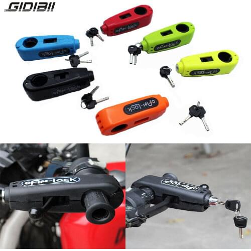 For Aprilia Mana 850 GT ABS 08-15 SXV450/550 06-12 Caps-Lock Grip Security Handlebar Brake lever Lock Motorcycle Anti Theft