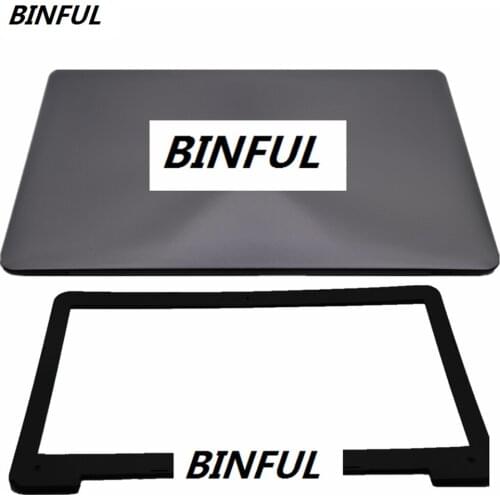 BINFUL New Laptop For ASUS A555 X555 K555 F5800 Y583 LCD Back Case Front Bezel Cover B Shell