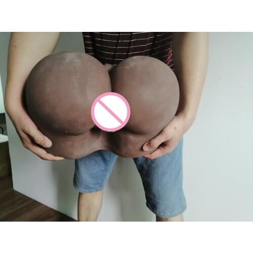 Black 1:1 Sex Dolls Big Ass Artificial Pussy & Anal Butt Realistic Feeling 3D Macic Ass for Men Mastubator sex Toys Rubber Women