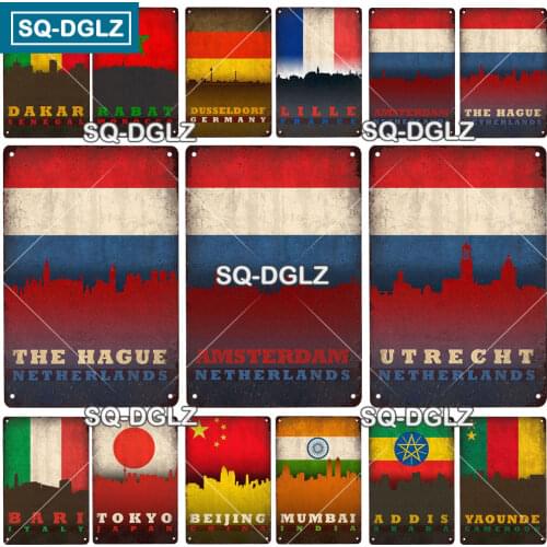 [SQ-DGLZ] Hero Poster Tin Sign Plaque Metal Sign Vintage Bar Decor Vintage Pub Bar Decor Metal Metalen Borden Poster Plate