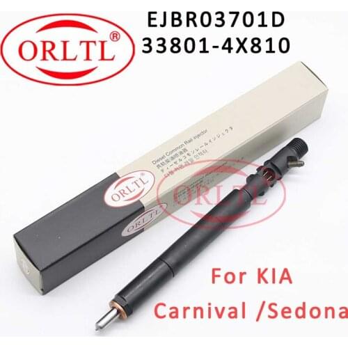For KIA Nozzle EJBR03701D Common Rail Injector EJB R03701D Diesel Auto Sprayer 33801-4X810 For CARNIVAL / SEDONA