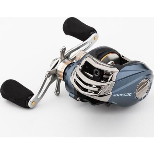 BAITCASTING REEL TROLLING REEL BIG GAME REEL 6.3:1 9+1 BB Metal Fishing reel 5kg max drag Left/Right Hand fishing accessories