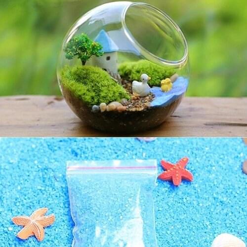 Colorful Stone Fish Tank Water Fountain Sand Garden Decoration Miniatures Terrarium Aquarium Ornament Accessories Craft