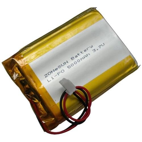 Polymer lithium battery 955071 5000mAh 3.7V mobile power handset MID GPS Rechargeable Li-ion Cell