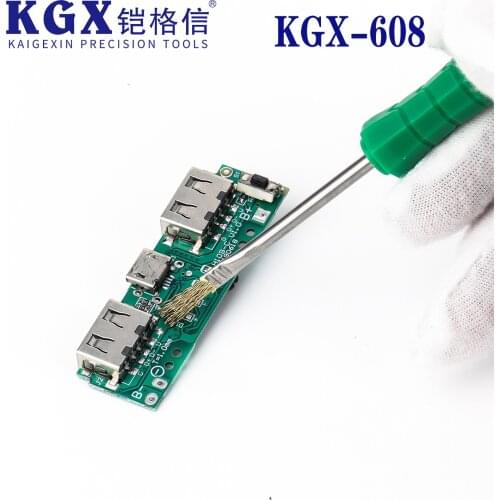 Multi-Function Double Side 6 In 1 Welding Soldering Maintenance Clean Tools For PCB Circut Board Soldering Repair Tool Set