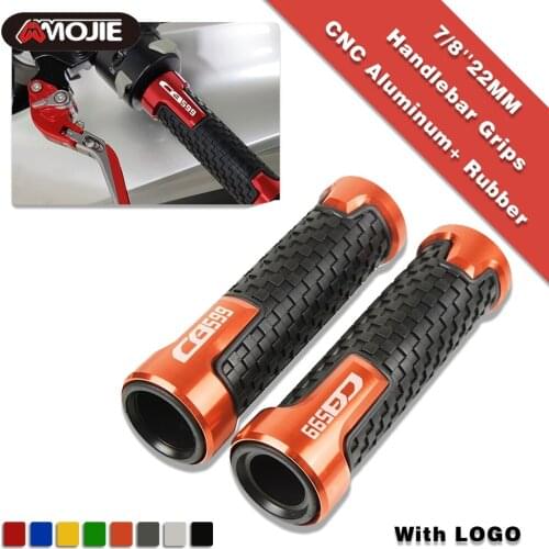 Motorcycle Accessories handlebar grips For HONDA CB599 HORNET CB 599 1998-2006 1999 2000 2001 2002 2003 Moto handle bar grips