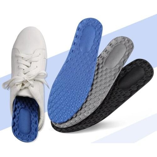Sponge Foot Arch Support Insoles Shoes Women Men Shock Absorbing Cushion Massage Shoe Pad Insole Inserts Sole Foot Pad Wholesale