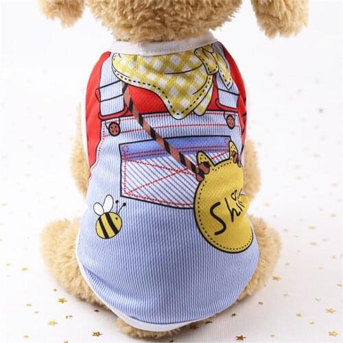 2021 New Pet Teddy cloth Clothing Cloth Dog Clothes For Dog Pet Europe