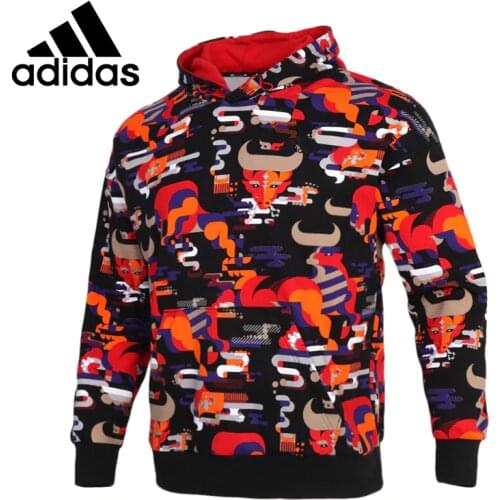Original New Arrival Adidas CNY GFX HS AOP Mens Pullover Hoodies Sportswear