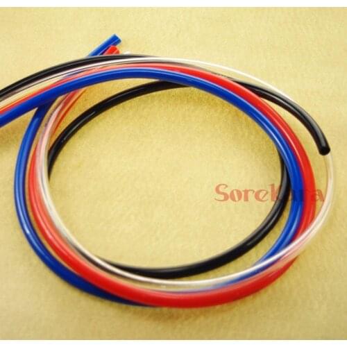 PU Tube O/D 4mm 6mm 8mm 10mm 12mm Color CLEAR/BLUE/ORANGE/BLACK PU Air Tubing Pipe Hose