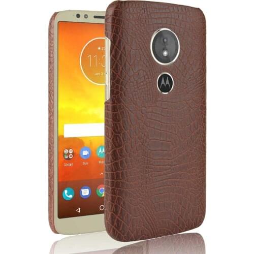 SUBIN New Case For Motorola Moto E5 XT1922-4 5.0" luxury Crocodile Skin PU Leather Back Cover Phone Protective Case for MOTOe5