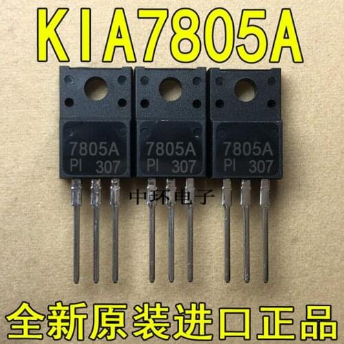 10Pcs KIA7805API-U/P F KIA7805API KIA7805A 7805API 7805A TO220F