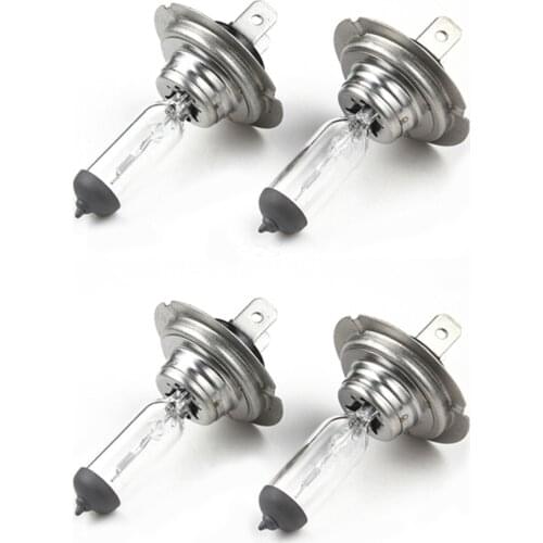 2/ 4pcs H7 Headlamp Headlight Car Bulbs 12V/55W Halogen Standard Bulb