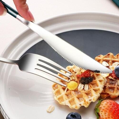 4Pcs/set Camping Tableware Set Reusable Travel Cutlery Gift Chopsticks Box Set Case Spoon Steel Fork Portable With G7Q2