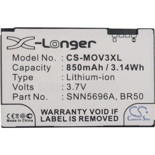 Cameron Sino 850mAh Battery for Motorola Flip P,Lifestyle 285,PEBL U6,Prolife300,Prolife 500,Razr V3,Razr V3c,Razr V3E,etc